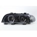 BMW E46 98-01 Black Projector Headlamp w Crystal Bar BMW E46 98-01 Black Projector Headlamp w Crystal Bar